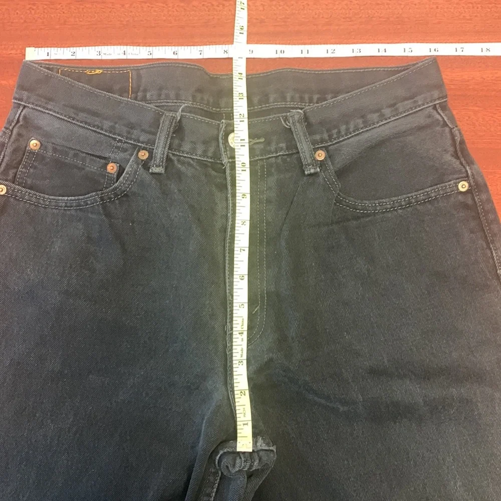 black mens 550 levis mom jeans - Picture 2 of 7